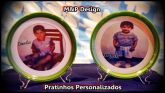 Porta Retrato em Formato de Pratinho